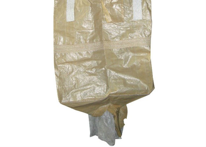 Virgin Polypropylene PP Woven Jumbo Bags For Packing Bulk Powder Cargo