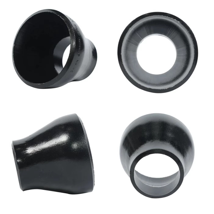 photo Carbon Steel Reducer A234Wpb Butt Weld Steel Pipe Fittings Eccentric Reducer
