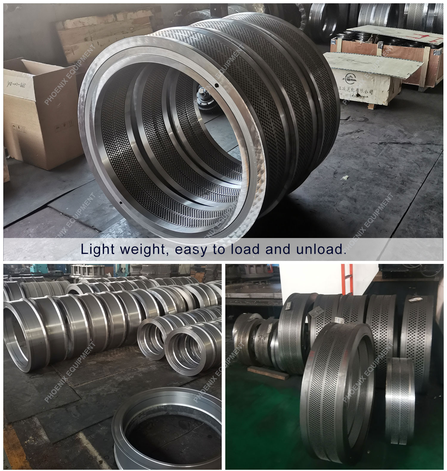 Customized 6mm 8mm Hole Diameter Range Ring Die Mould for Biomass and Feed Pellet Mill