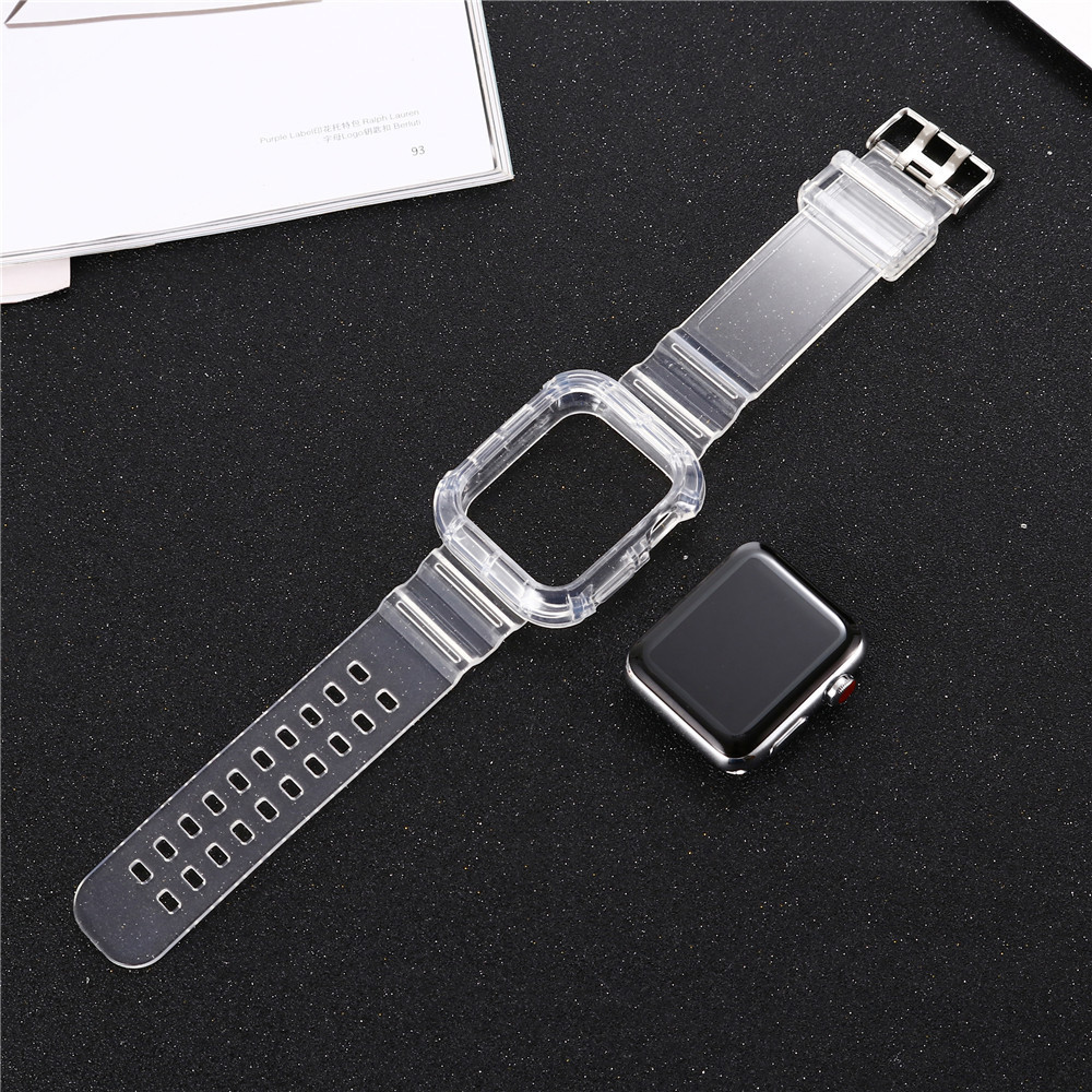 Light Weight Smart Watch Replacement Bands TPU Neon Color Anti Shock For Iwatch