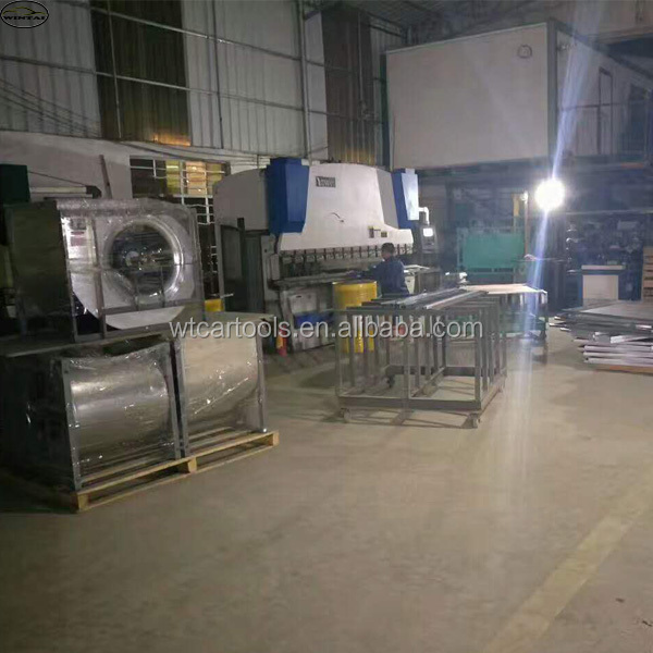 30m Industrial Paint Booth Customizable 380V Diesel Heating For Bus Truck