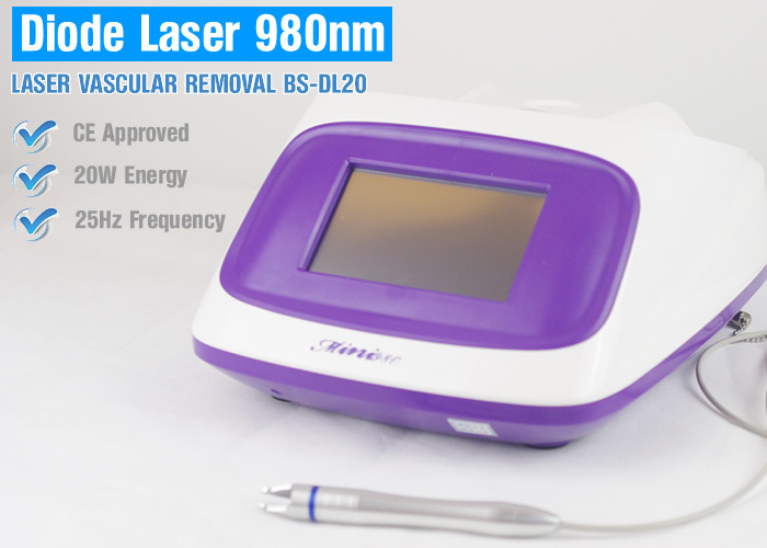 Vein Vascular removal equipment 980nm diode laser spider vein removal machine