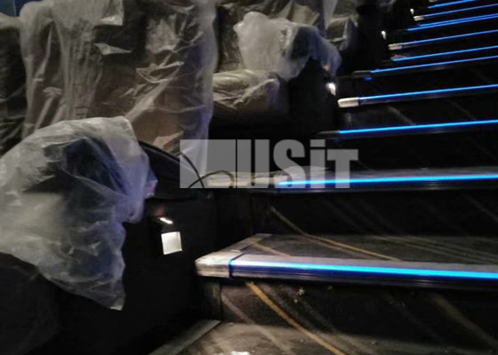 Theater Hall Aluminium Cinema Step Light White Or Blue Lighting Color