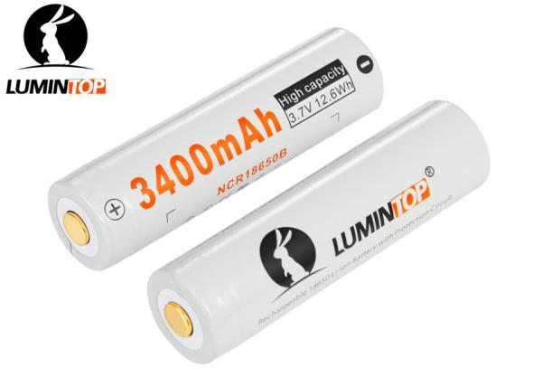 Panasonic Cell USB Rechargeable Lithium Battery , 18650 Rechargeable Li Ion