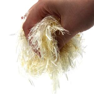 China PP Fiber Road Pavement Materials Heat Resistance Stability Cotton Like wholesale