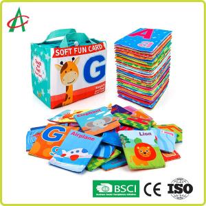 China No Fading Educational Polyester Soft Books For Infants wholesale