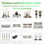 50-52HRC Plastic Moulded Components , EDM Injection Molding Small Parts