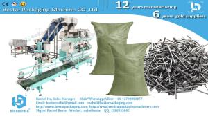 China Semi-auto packaging machine for 20kg screw weighing and filling wholesale