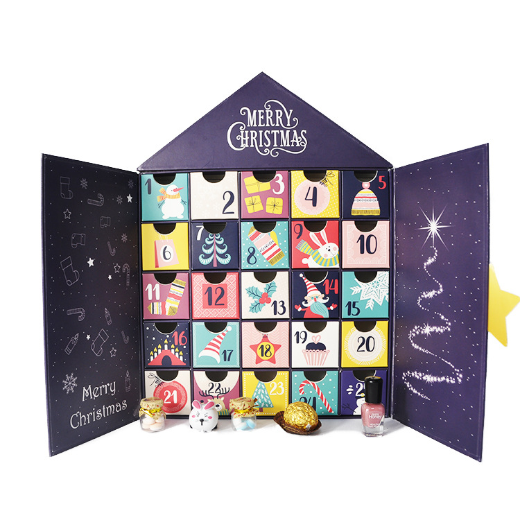 Handmade Fillable Advent Calendar Boxes