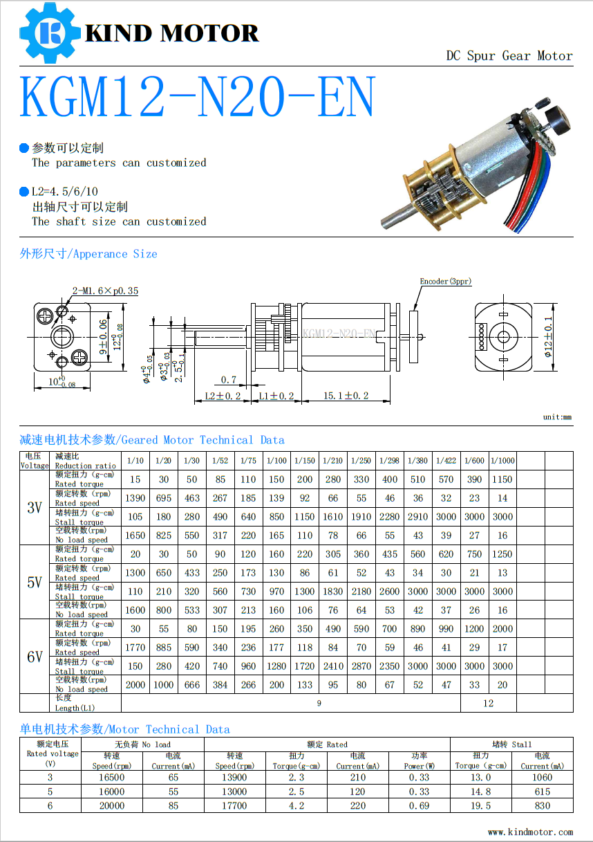 Micro high torque 300 rpm 3v 5v 6v 12v 12 volt 24v n20 dc shaft gear motor with 12mm gearbox and ppr encoder