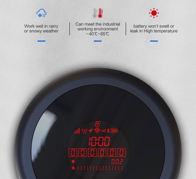 Smart MEMS Control Iot Padlock Bluetooth Real Time Monitoring