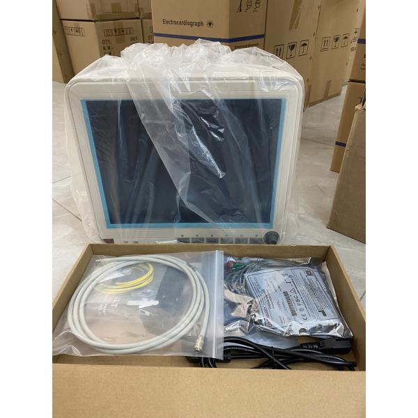 15 Inch Multi Parameters Clinical Analytical Instruments Bedside Vital Signs Monitor