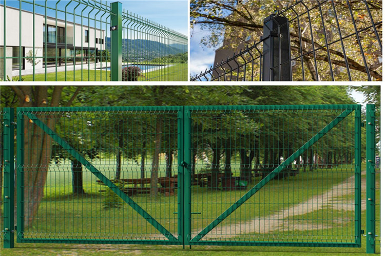 Sport 3d Curved Wire Mesh Fence Diameter 3-6mm