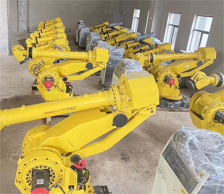 Industrial Robot 6 Axes Fanuc M-900iA/350 Welding Robot 350kg payload 2655mm reach for Handling Polishing Assembly and Glueing Adhesive Bonding