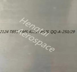 China Aerospace Industrial Aluminium Sheet 2124 Aluminum Plate 25HB-45HB Hardness wholesale