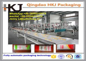 China Stainless Steel Material Spaghetti Packaging Machine With Four Lines 14.5KW Power wholesale