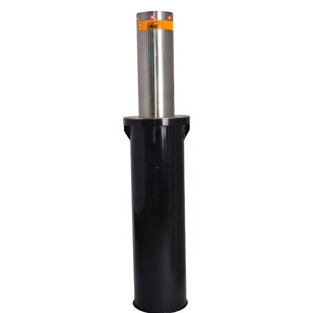 Space Saving Stainless Steel Removable Bollards With Cylinder Intercept Height Of 600mm