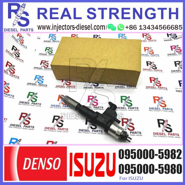 New Fuel Injector nozzle 095000-5985 8976030995 8976030990 095000-5980 095000-5982 For ISUZU 4HK1 5.2L 6HK1 7.8L diesel