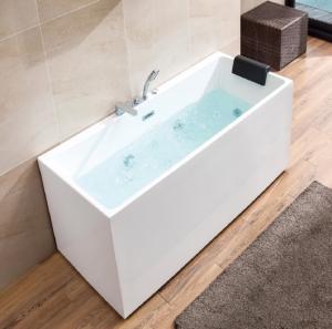 China Shower Room Freestanding Jacuzzi Bathtub , Massage Acrylic Bathtub CE Approved wholesale