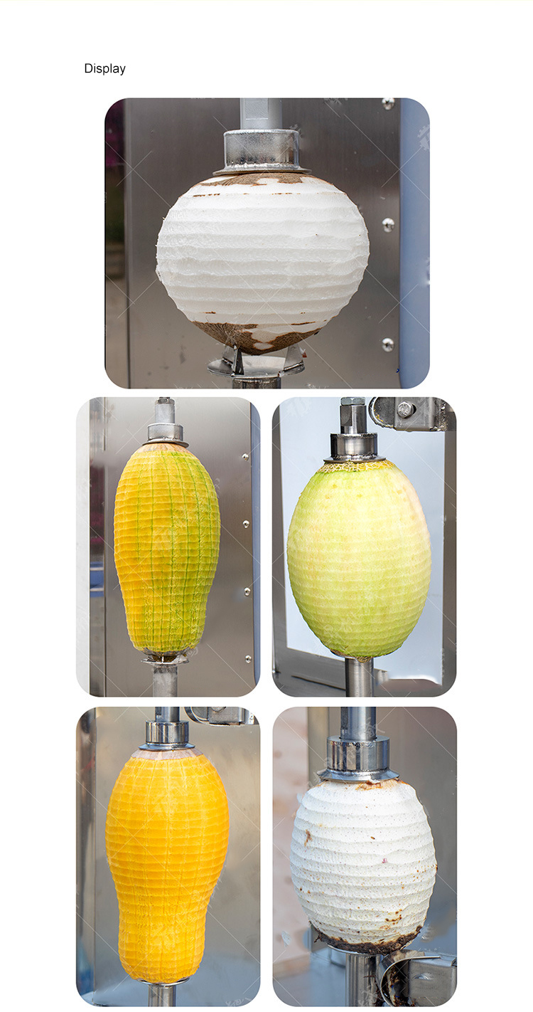 Multi Function Electric Zester Fresh Orange Lemon Peeling Machine Stainless Steel Hand Lemon Peeler Machine