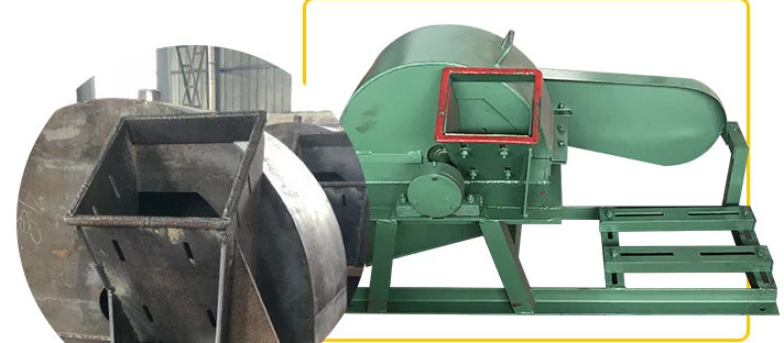 50mm Feed Waste Sawdust Wood Crusher Machine For Slab Scraps