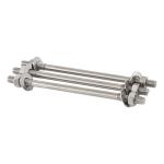 ISO9001 Compliant Accredited Threaded Fastener Stud Bolts for Machinery
