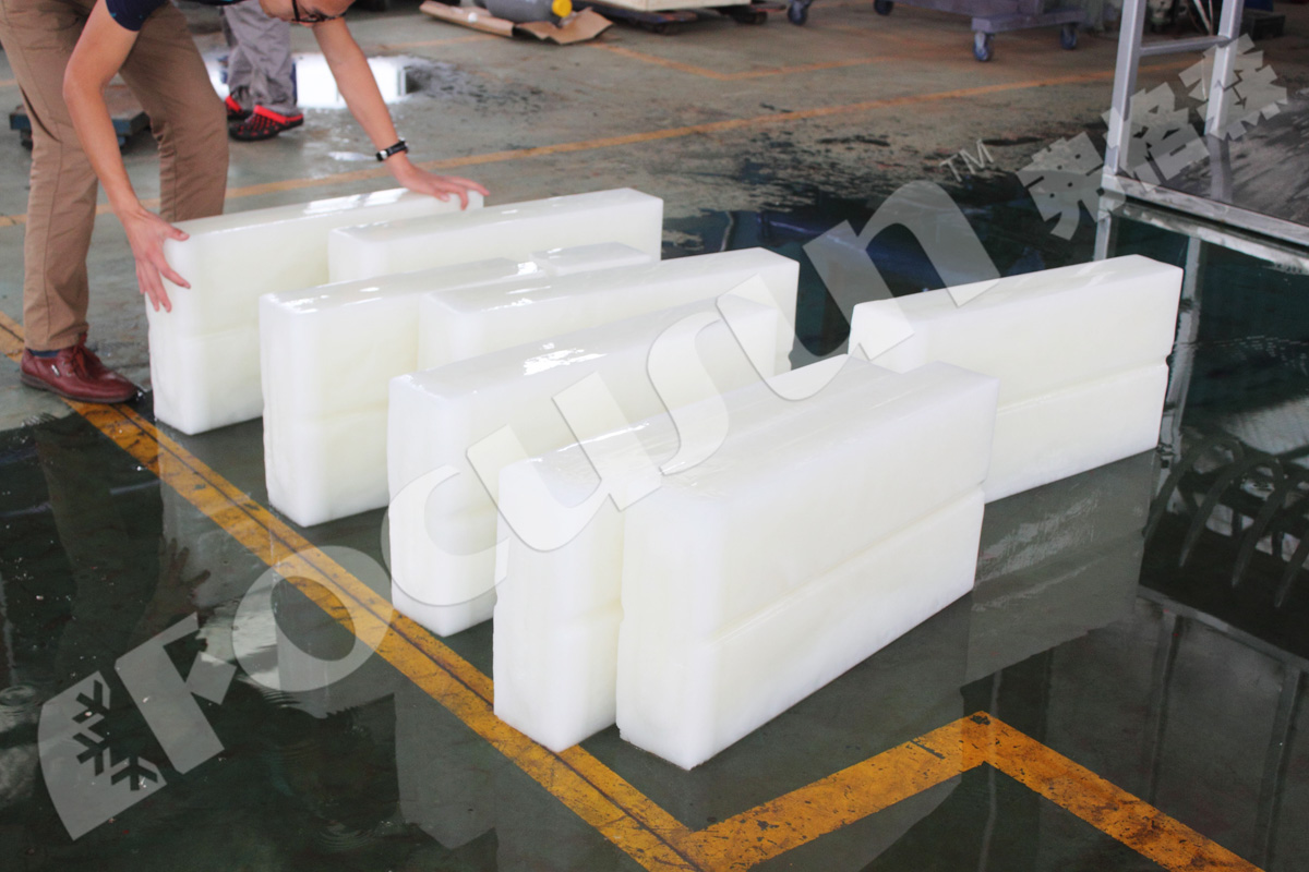 1460 KG Advert Direct Sale of 2T Direct Refrigeration Block Ice Machine for Products