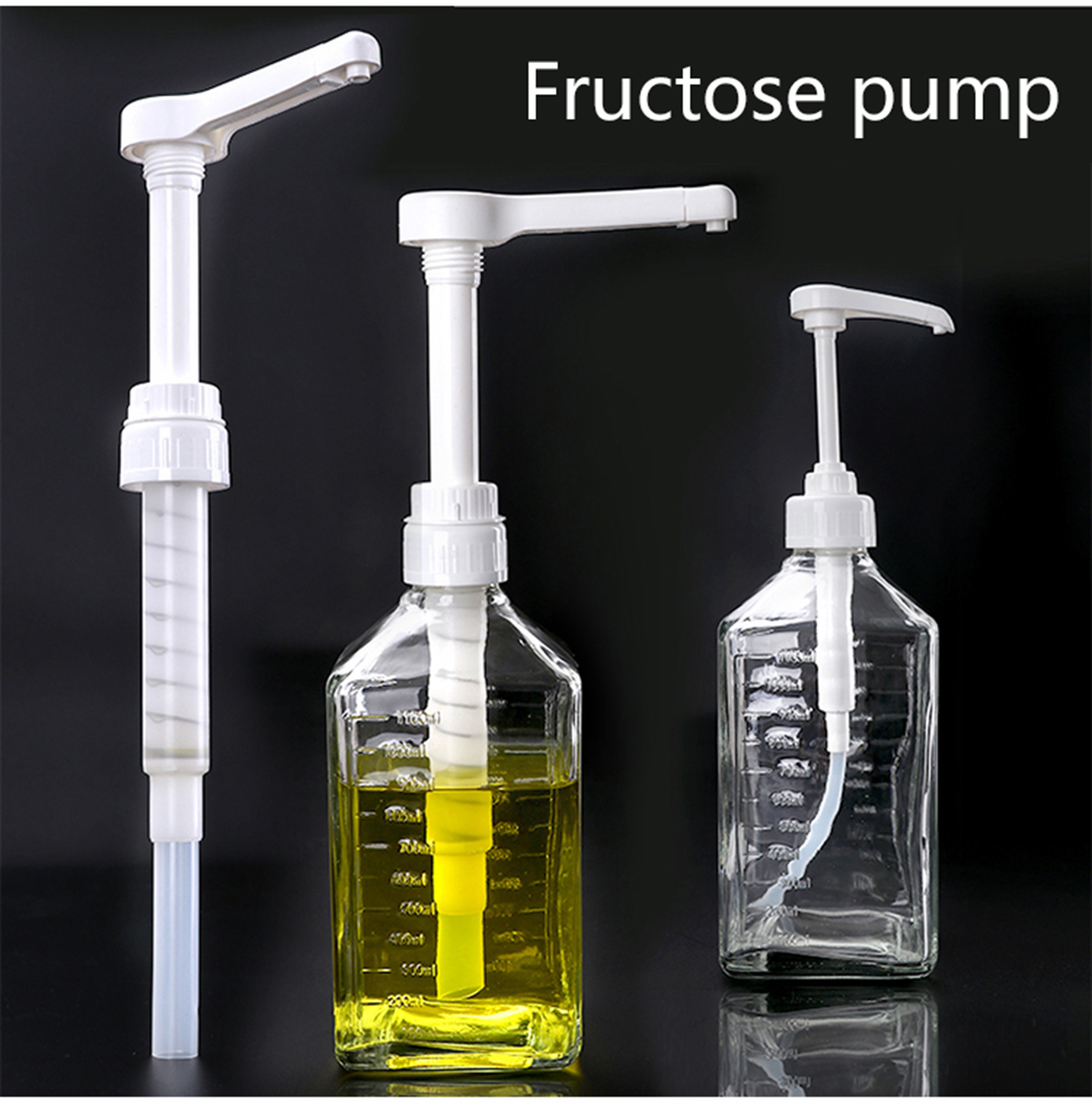 Bar Coffee Syrup Pump 30ml White Hand Pump Tool