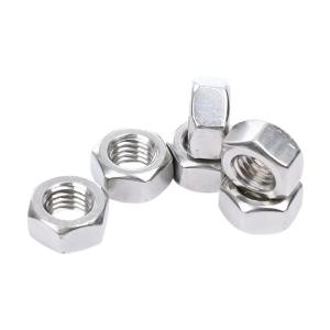 China Din933 Din934 Factory Price Stainless Steel Fastener Hex Stainless Steel Nut wholesale