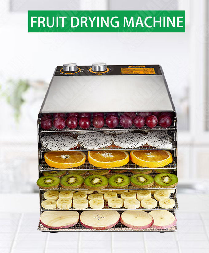 Stainless Steel Rotary Fruit 16 Layers Food Drying Machine