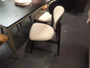 China Medieval Style Luxury Fabric Dining Room Chairs Excellent Elasticity ISO9001 wholesale