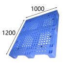 Hygienic Hygene Food Grade Rackable Plastic Pallets 1200x1000x150mm