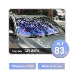 Blue Sky Color Car Window Film VLT 83% CR-80 BL Chameleon Film Clear Vision 1