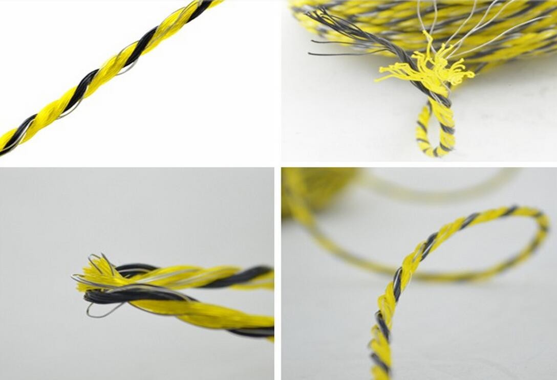 Hot sales polyrope electric fence shock PE UV stabilized poly rope for animal farm fence QL722