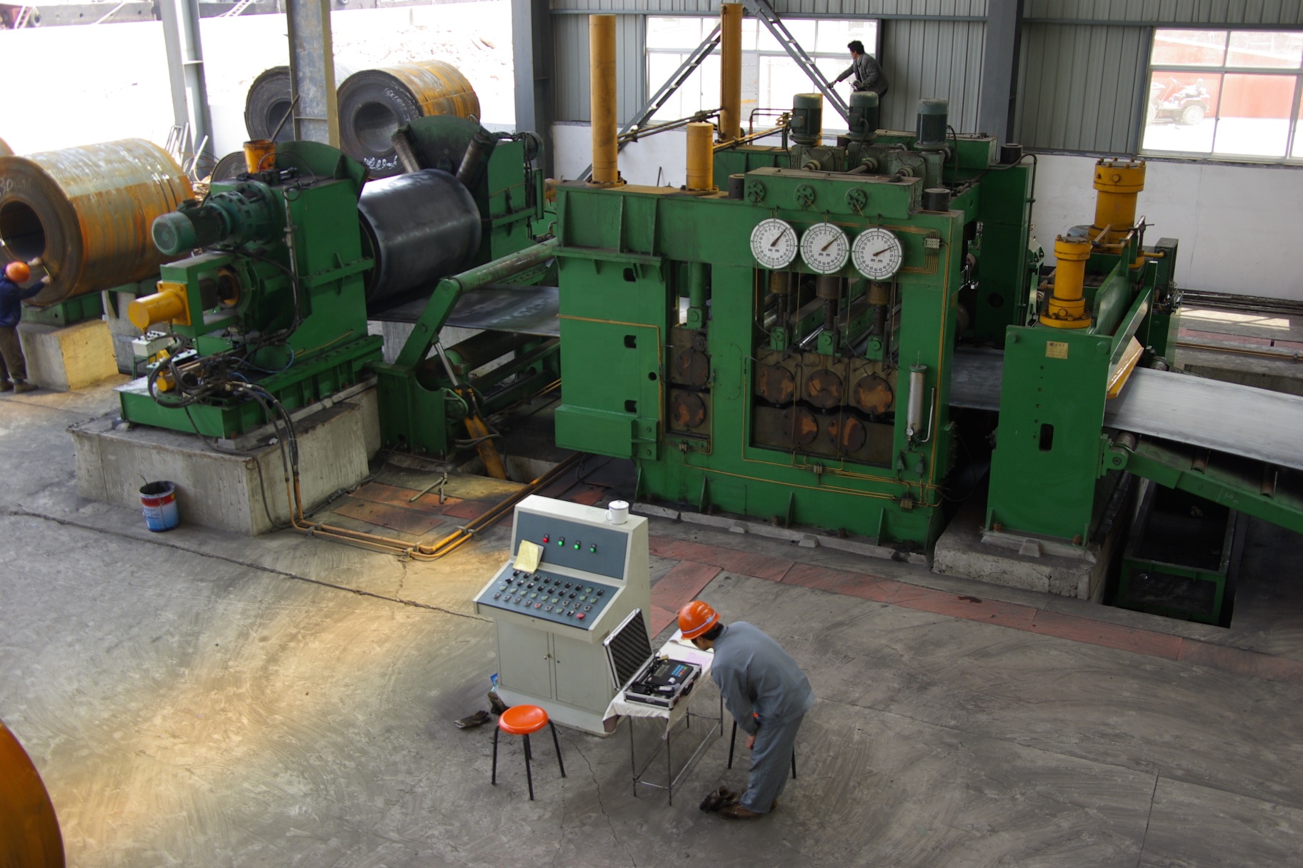 Long Service Life Thick Steel Shearing Machine for Industrial Metal Sheet Flattening