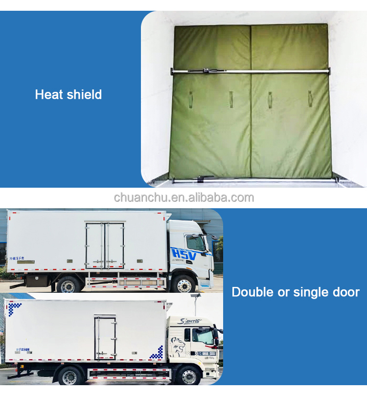 Gross Vehicle Weight 15-20T Faw Wide Body Refrigerated Truck for Meat and Frozen Food Delivery Diesel