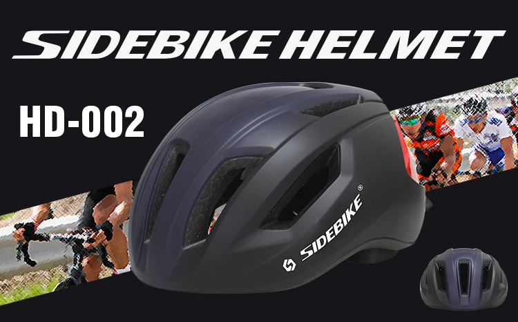Styrofoam Black Road Bike Helmet Safety Protection Good Shock Absorbing Effect