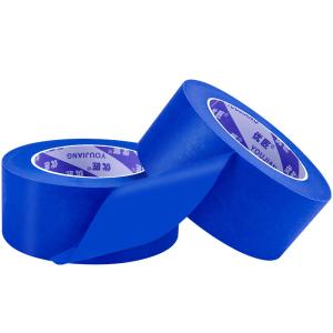 China UV Resistant Blue Painters Masking Tape Crepe Paper 30mm wholesale