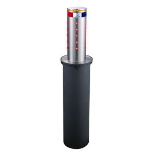China Street LED Strip Automatic Rising Bollards Thickness 10mm 3s Rise wholesale