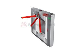 China Semi Automatic Fingerprint RFID Vertical Tripod Turnstile wholesale