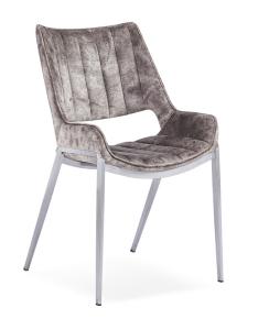 China Wrapped Cushion High Backed 57cm SS dining chairs wholesale