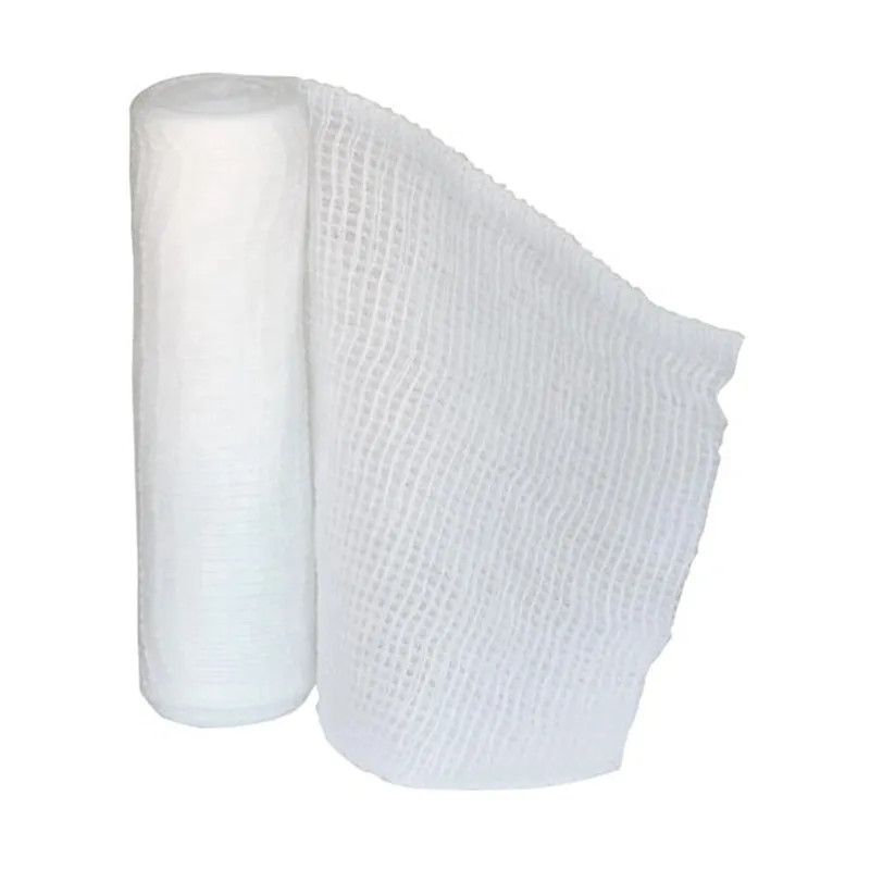 Soft Thin And Permeable Medical Cotton Sterile Gauze PBT Bandage Wrap