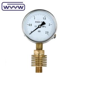 China 100mm High Temperature Pressure Gauge Stainless Steel Material wholesale