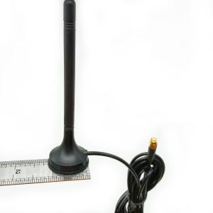 China SMA Male Connector Mag Mount Antenna RG174 Cable 868~2700Mhz GSM 3G 4G 12dBi wholesale