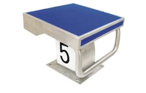 China Luxurious swimming pool starting platform , swimming pools starting block wholesale