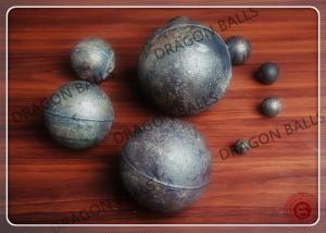 China 30mm 40mm Casting Steel Ball , Ball Mill Balls Customized Size Abrasion Resistant wholesale