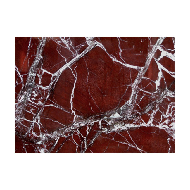 Rosso Levanto Marble Stone Slab With White Veins Stone Natural Countertop Purple Red