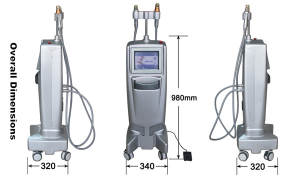 5mhz Touch High Quality Screen Thermage Skin Treatment Machine Nubway