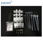 Cold Roll Steel Fiber Optic Patch Panel 19 Inch 2U 48 Fibers For Ftth Project