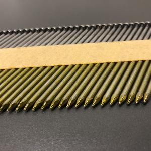 China Q235 steel Collated Framing Nails 3 Inch D Head Bright Smooth Shank 3.05mm Diameter wholesale